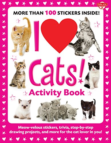 Stock image for I Love Cats! Activity Book: Meow-velous stickers, trivia, step-by-step drawing projects, and more for the cat lover in you! (I Love Activity Books) for sale by Chiron Media