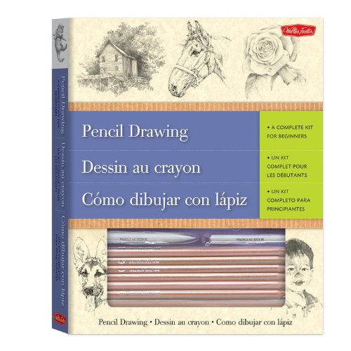 Stock image for Pencil Drawing-A Complete Kit for Beginners(Trilingual) for sale by HPB-Diamond