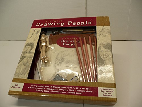 Drawing People Kit: A complete drawing kit for beginners (9781600582851) by Kauffman Yaun, Debra