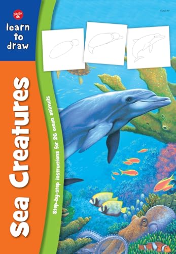 Beispielbild fr Sea Creatures: Step-by-step instructions for 25 ocean animals (Le zum Verkauf von Hawking Books
