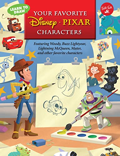 Stock image for Learn to Draw Your Favorite Disney*Pixar Characters: Featuring Woody, Buzz Lightyear, Lightning McQueen, Mater, and other favorite characters (Licensed Learn to Draw) for sale by Wonder Book