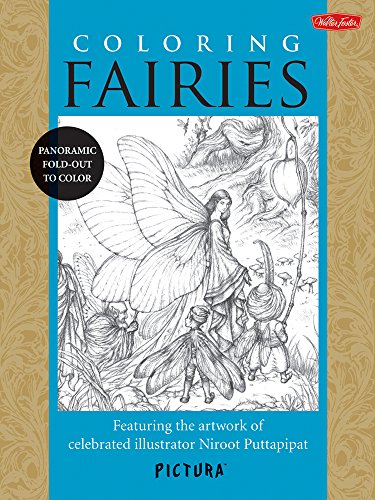 Beispielbild fr Coloring Fairies : Featuring the Artwork of Celebrated Illustrator Niroot Puttapipat zum Verkauf von Better World Books