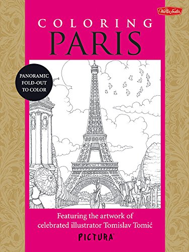 Beispielbild fr Coloring Paris : Featuring the Artwork of Celebrated Illustrator Tomislav Tomic zum Verkauf von Better World Books