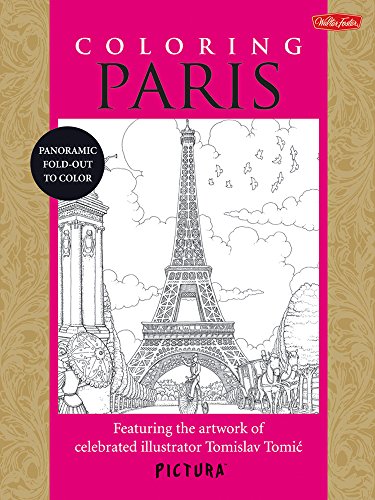 Beispielbild fr Coloring Paris: Featuring the artwork of celebrated illustrator Tomislav Tomic (PicturaTM) zum Verkauf von SecondSale