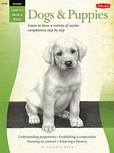 9781600584329: Drawing: Dogs & Puppies: Learn to draw a variety of canine companions step by step (How to Draw & Paint)
