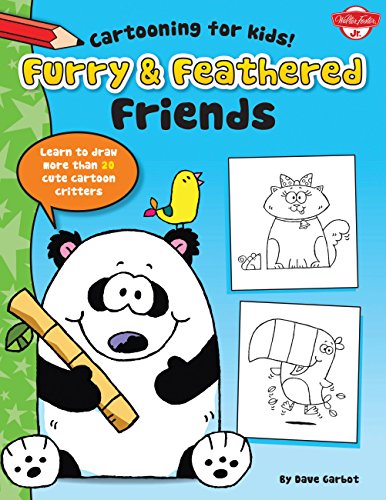 Beispielbild fr Furry and Feathered Friends : Learn to Draw More Than 20 Cute Cartoon Critters zum Verkauf von Better World Books