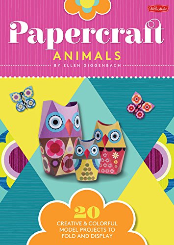 Beispielbild fr Papercraft Animals : 20 Creative & Colorful Model Projects to Fold and Display zum Verkauf von Better World Books