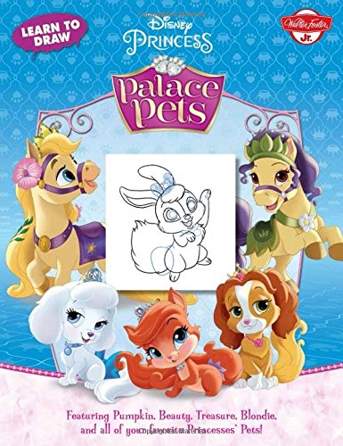 Beispielbild fr Learn to Draw Disney Princess Palace Pets: Featuring Pumpkin, Beauty, Treasure, Blondie and all of your favorite Princesses' Pets! (Licensed Learn to Draw) zum Verkauf von Wonder Book