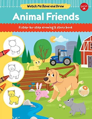 Beispielbild fr Animal Friends: A step-by-step drawing story book (Watch Me Read and Draw) zum Verkauf von Marissa's Books and Gifts