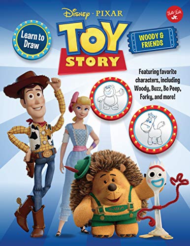 9781600588341: Learn to Draw Disney Pixar Toy Story, Woody & Friends: Featuring Favorite Characters, Including Woody, Buzz, Bo Peep, Forky, and More!