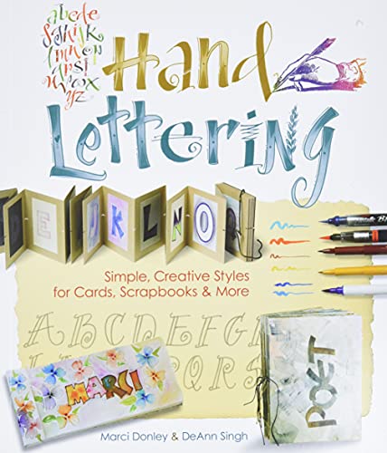 9781600594724: Hand Lettering: Simple & Creative Styles for Cards, Scrapbooks & More