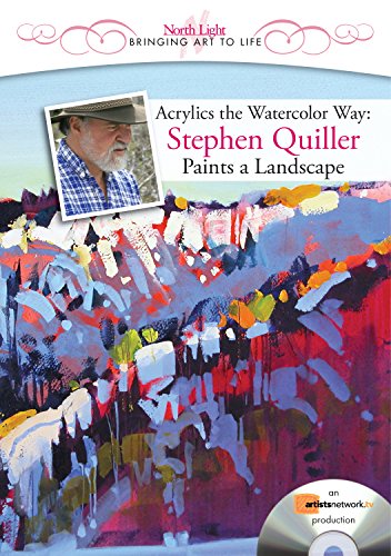 Beispielbild fr Acrylics the Watercolor Way: Stephen Quiller Paints a Landscapes zum Verkauf von Dream Books Co.