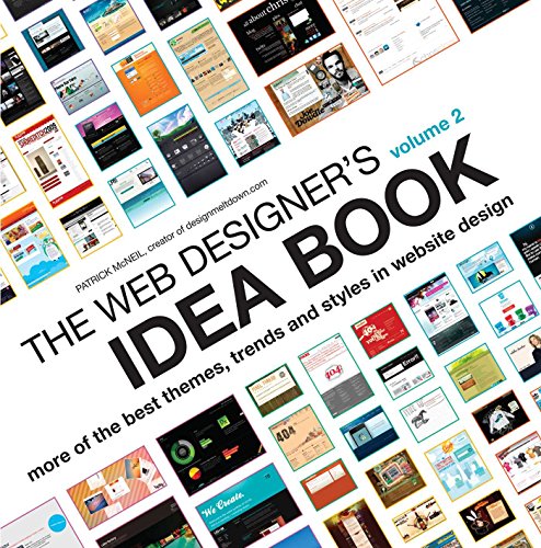 The Web Designer's Idea Book, Volume 2: More of the Best Themes, Trends and Styles in Website Design (Web Designer's Idea Book: The Latest Themes, Trends & Styles in Website Design) : More of the Best Themes, Trends and Styles in Website Design - Patrick Mcneil storeM