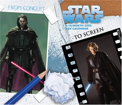 Imagen de archivo de Star Wars From Concept to Screen Calendar 2009 a la venta por medimops