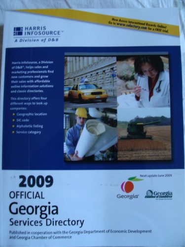 2009 Official Georgia Services Directory (Harris Georgia Services Directory) (9781600731006) by Harris InfoSource