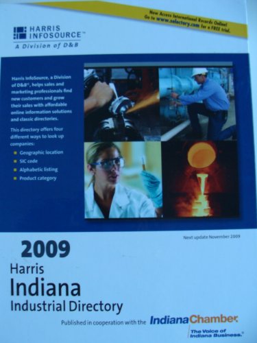 2009 Harris Indiana Industrial Directory (9781600731235) by Carlson, Frances L.
