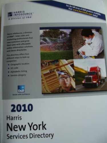 Harris New York Services Directory 2010 (9781600732102) by Harris InfoSource