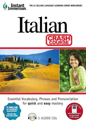 Beispielbild fr Instant Immersion Italian Crash Course zum Verkauf von Half Price Books Inc.