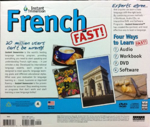 Stock image for Instant Immersion French Fast Lab for sale by Bookmans