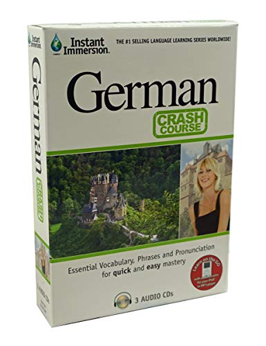 Stock image for Instant Immersion German - Crash Course (German Edition) for sale by JR Books