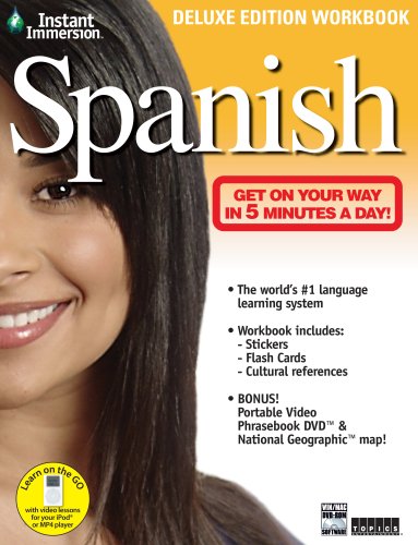 9781600773990: Instant Immersion Spanish - Deluxe Edition Workbook