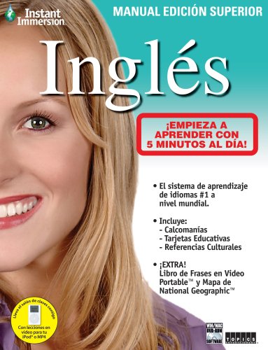 Stock image for Instant Immersion Ingles Manual Edicion Superior (Spanish and English Edition) for sale by HPB-Red
