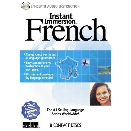 Beispielbild fr Topics Instant Immersion French (8 Audio CDs) zum Verkauf von Ezekial Books, LLC