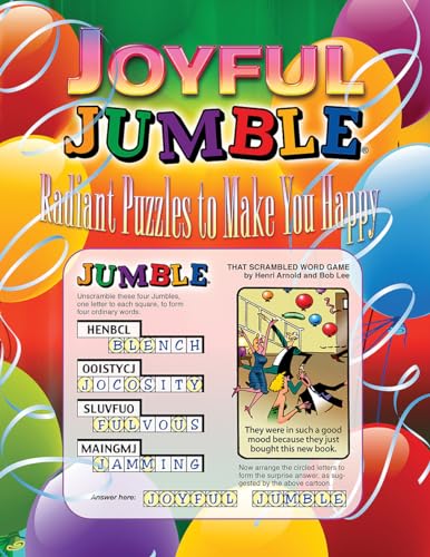 Joyful JumbleÂ®: Radiant Puzzles to Make You Happy (JumblesÂ®) (9781600780790) by Tribune Media Services