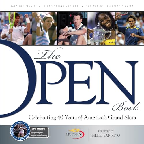 Beispielbild fr The Open Book: Celebrating 40 Years of America's Grand Slam zum Verkauf von WorldofBooks