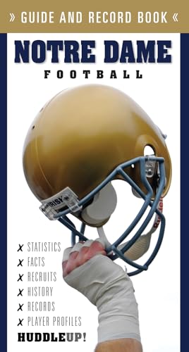 Imagen de archivo de Notre Dame Football (Guide and Record Book) a la venta por THEVILLAGEBOOKSTORE