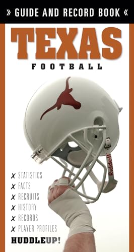 Imagen de archivo de Texas Football (Guide and Record Book) a la venta por Half Price Books Inc.