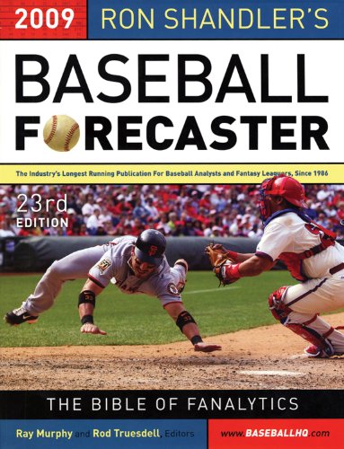 Imagen de archivo de 2009 Ron Shandler's Baseball Forecaster a la venta por Dan A. Domike