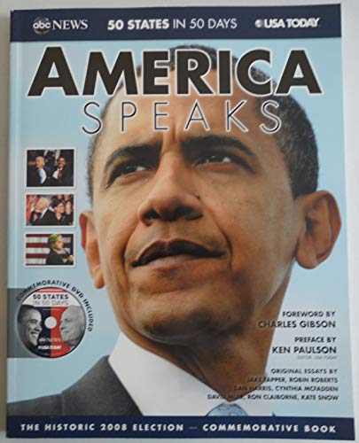 Imagen de archivo de America Speaks: The Historic 2008 Election a la venta por SecondSale