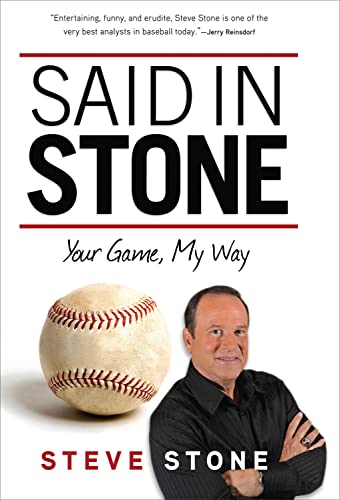 Imagen de archivo de Said in Stone: Your Game, My Way a la venta por Decluttr