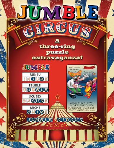 9781600787393: Jumble Circus: A Three-Ring Puzzle Extravaganza! (Jumbles)