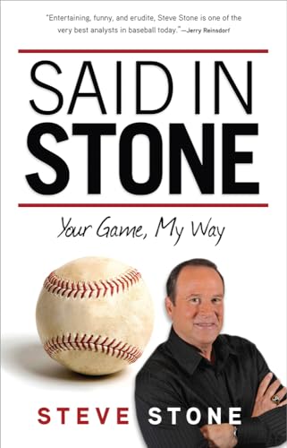 Imagen de archivo de Said in Stone : Your Game, My Way a la venta por Better World Books
