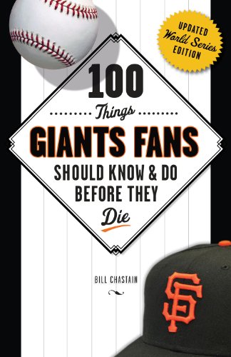 Beispielbild fr 100 Things Giants Fans Should Know and Do Before They Die zum Verkauf von Better World Books