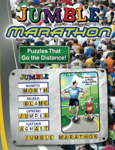 Beispielbild fr Jumble® Marathon: Puzzles That Go the Distance! (Jumbles®) zum Verkauf von Books From California