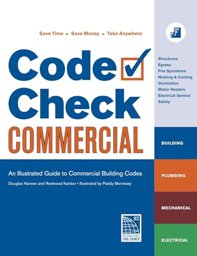 Code Check Commercial: An Illustrated Guide to Commercial Building Codes (Spiral Bound, Comb or Coil) - Kardon, Redwood