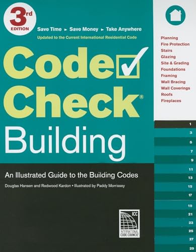 Imagen de archivo de Code Check Building: An Illustrated Guide to the Building Codes a la venta por HPB-Diamond