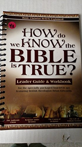 Beispielbild fr How Do We Know the Bible Is True? zum Verkauf von Wonder Book