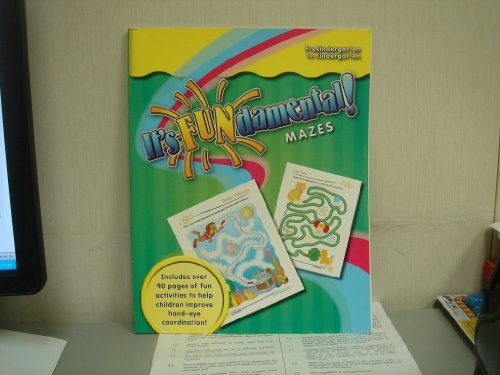 Imagen de archivo de It's FUNdamental! Mazes (Grades PreK to K) a la venta por BargainBookStores