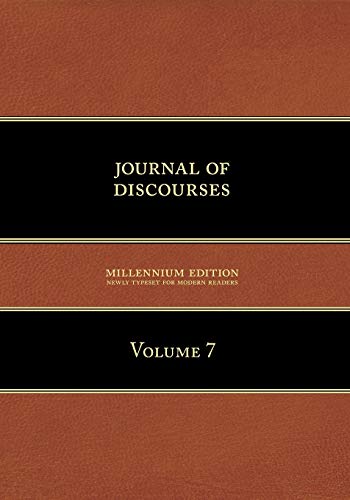 9781600960154: Journal of Discourses, Volume 7