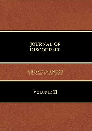 Stock image for Journal of Discourses, Volume 11 for sale by PBShop.store US