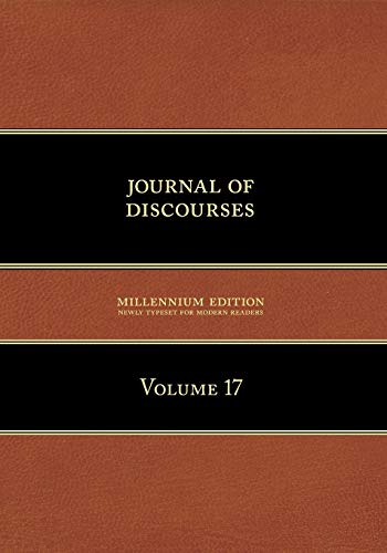 Beispielbild fr Journal of Discourses, Volume 17 zum Verkauf von PBShop.store US