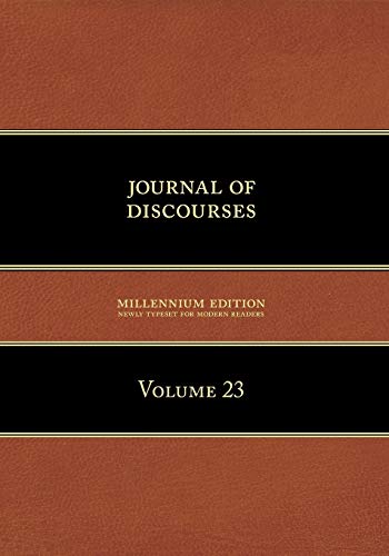 Stock image for Journal of Discourses, Volume 23 for sale by PBShop.store US