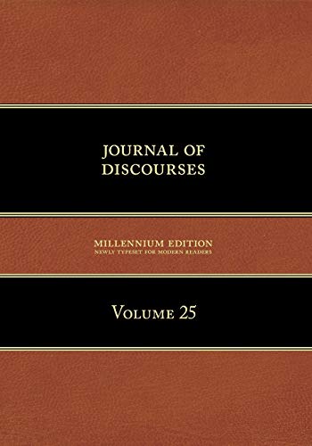 Stock image for Journal of Discourses, Volume 25 for sale by PBShop.store US