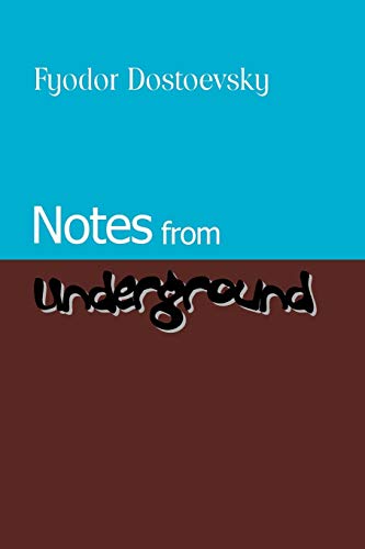 Beispielbild fr Notes from Underground zum Verkauf von -OnTimeBooks-