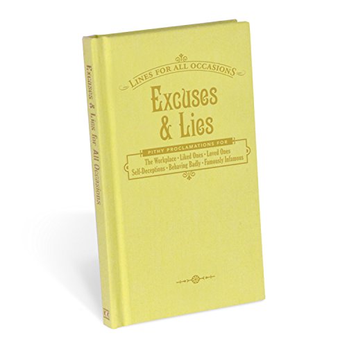 Beispielbild fr Knock Knock Excuses and Lies for All Occasions (Lines for All Occasions) zum Verkauf von Reuseabook