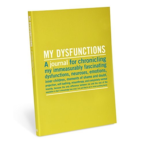 Stock image for Knock Knock Inner Truth My Dysfunctions Journal (50020) for sale by arcfoundationthriftstore